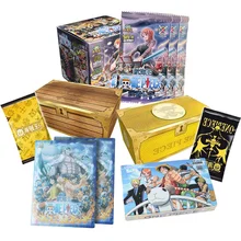 

ONE PIECE Original Anime Figures Bronzing Barrage Flash Cards Cards Luffy Zoro Collectible Cards Table Toys Gifts for Children