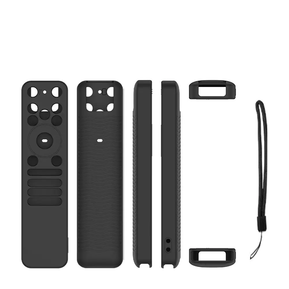 Silicone Shockproof Remote Protective Case with Lanyard