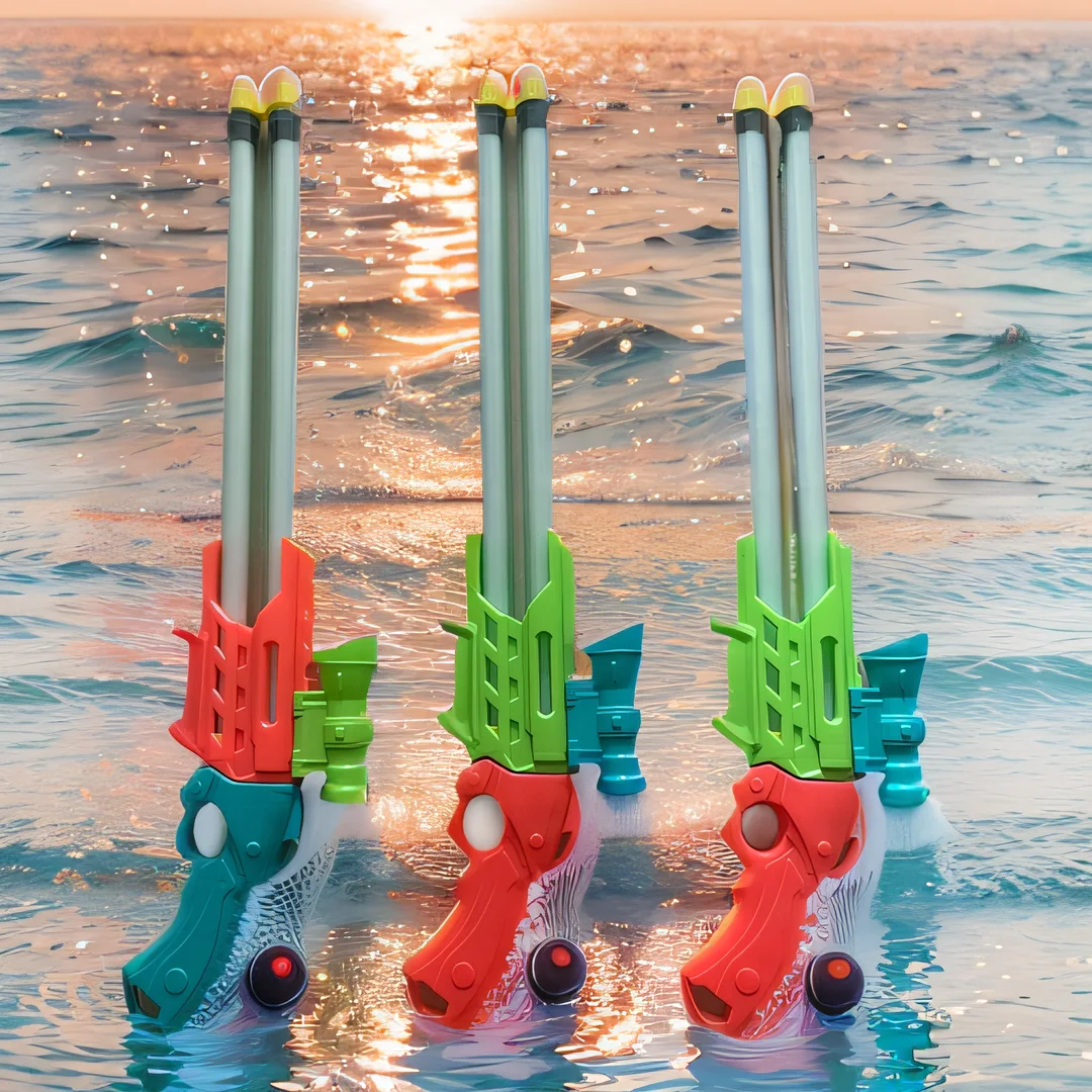 53CM Water Guns for Kids and Adults High Capacity Big Size Range Summer Water Toys Boys and Girls Outdoor Pool Gifts 2
