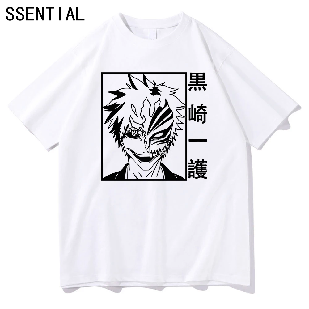 Vasto Lorde Ichigo T Shirt 100% Cotton Anime Arrancar Ichigo Kurosaki  Japanese Manga Shinigami Tokyo Ulquiorra Zero Bleach - AliExpress