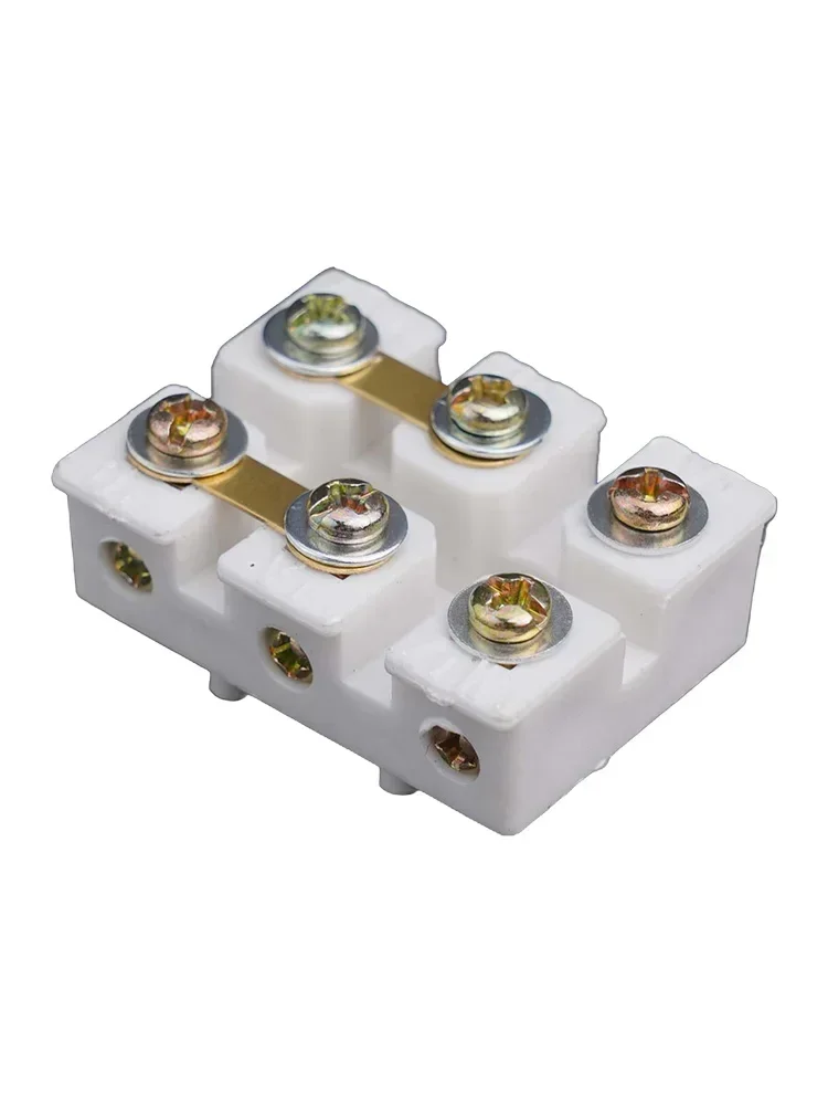 1x Single-Phase Terminal Connection Box 220V Motor Capacitor Protector Tool Parts 43x33mm Plastic Starting Capacitor Housing Box