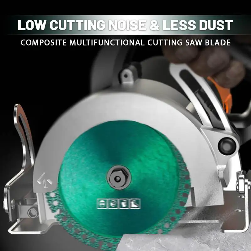 Mintiml® Composite Multifunctional Cutting Saw Blade 100mmUltra-thin Saw Blade Ceramic Tile Glass Cutting Disc For Angle Grinder