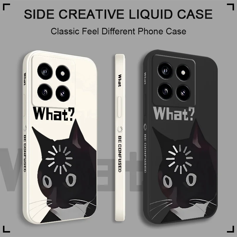 Adorable Cartoon Cat Soft Silicone Phone Case Cover
