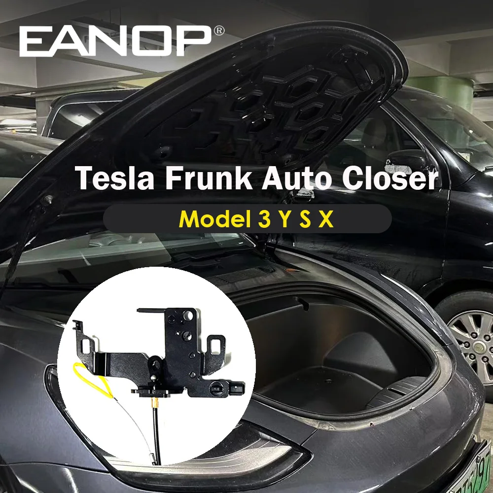 EANOP умный автоматический присоска Frunk для Tesla Model 3 Y S X Водонепроницаемый IPX6 Аварийный Кабель