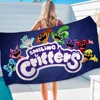 Smiling Critters CATNAP DOGDAY Microfiber Beach Towel Absorbent Quick dry Soft Yoga Swimming Resort Mountain Climbing Towel 4