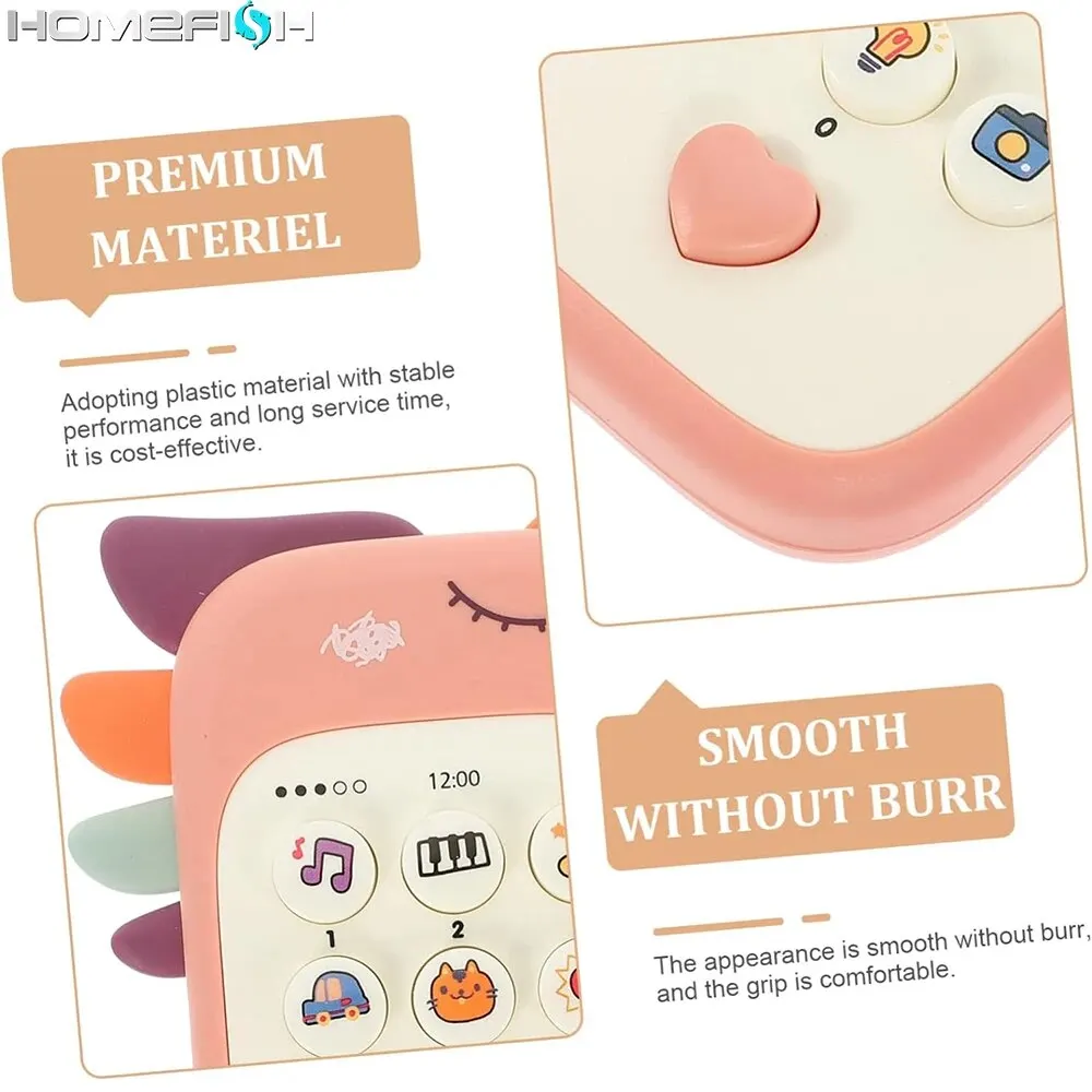 Phone Toy Baby Telephone Music Toy Sound Machine Kids Infant Early Educational Mobile Phone Gift