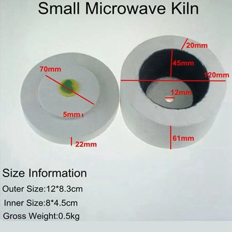 Hot Products Professional Microwave Kiln Kit 10 Piece Set For Fusing Glass