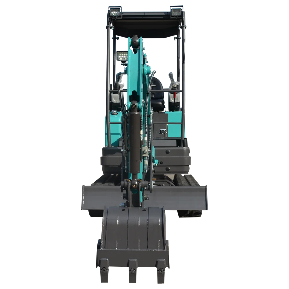 1,8-Tonnen-Minibagger für Flussbagger, Gartenausgrabung, Minibagger mit Kabine