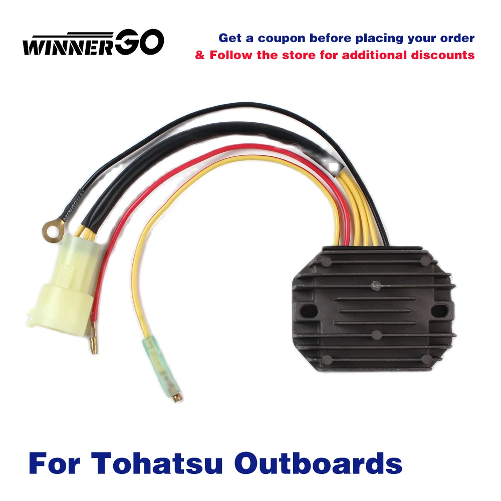 

Voltage Regulator Outboard Rectifier For Tohatsu 25Hp 30HP 40HP 50HP 70HP 75HP 90Hp 4 Stroke Nissan 2002-2011 3T5760600