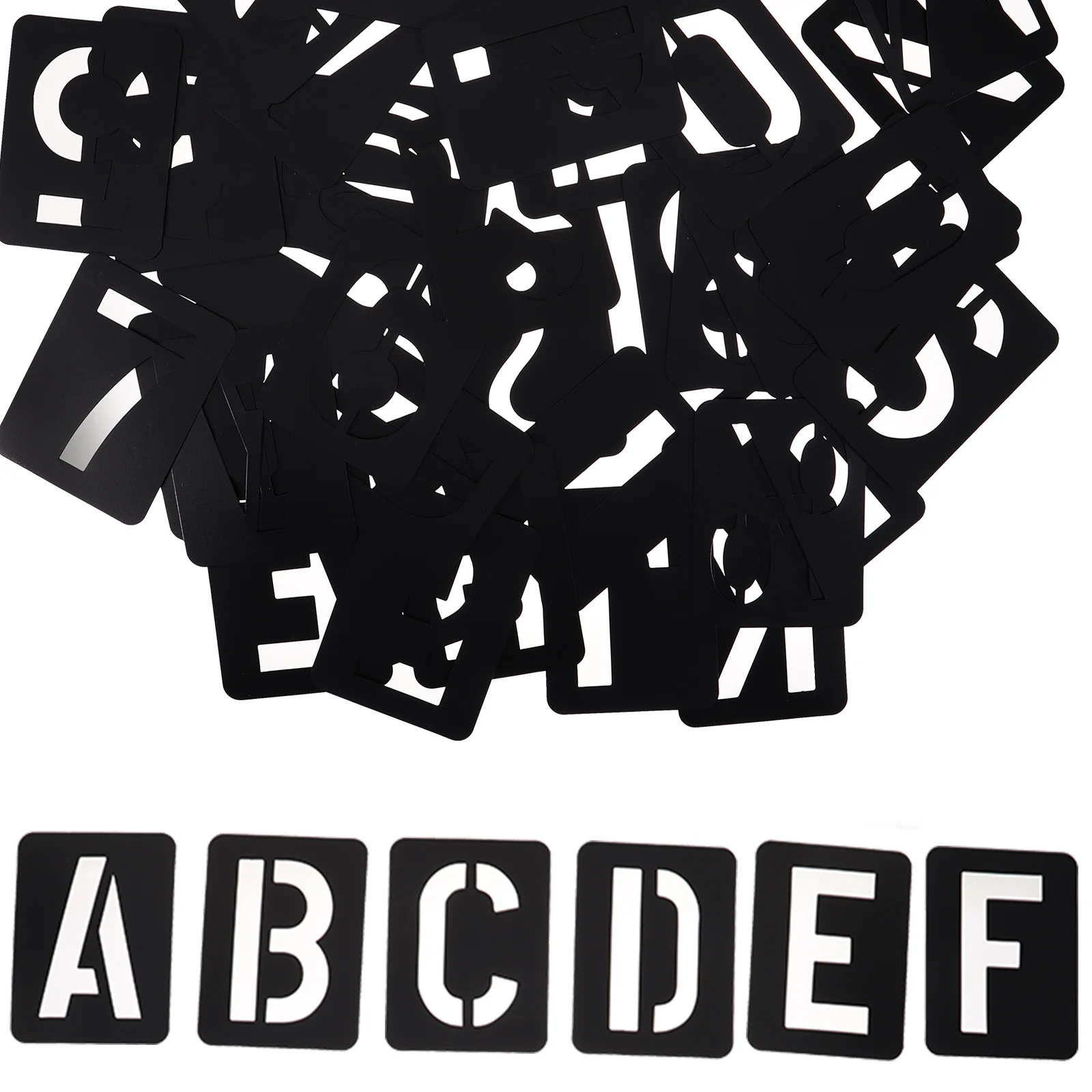 

Decorative Wall Stencil Letter Template Ruler Alphabet Number Stencils Painting