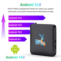 ТВ-приставка H96 MAX, новый Deer Amlogic S905L3, Android 14,0, 4K HD, выход 100M/Lan, двойной Wi-Fi BT4.0+, голосовой помощник Google, Android TVbox — изображение 3