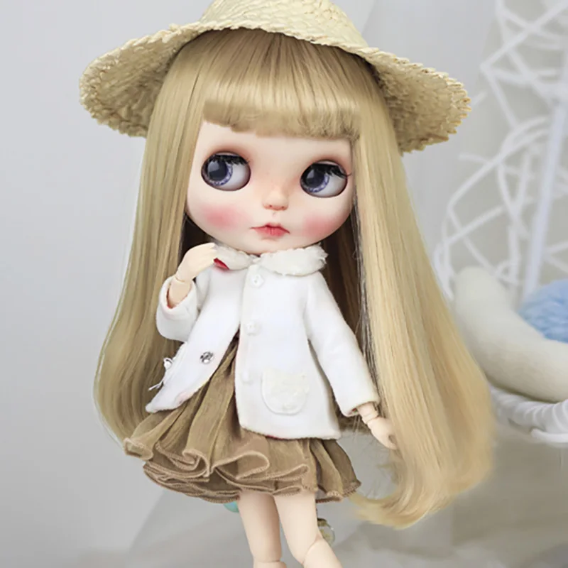 YESTARY BJD Blythe Doll Accessories Wig High Temperature Silk Cute