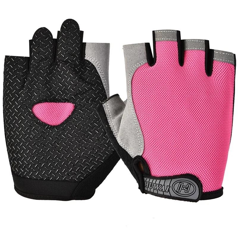 Half Finger Anti-Slip Gel Pad Fitness Gloves