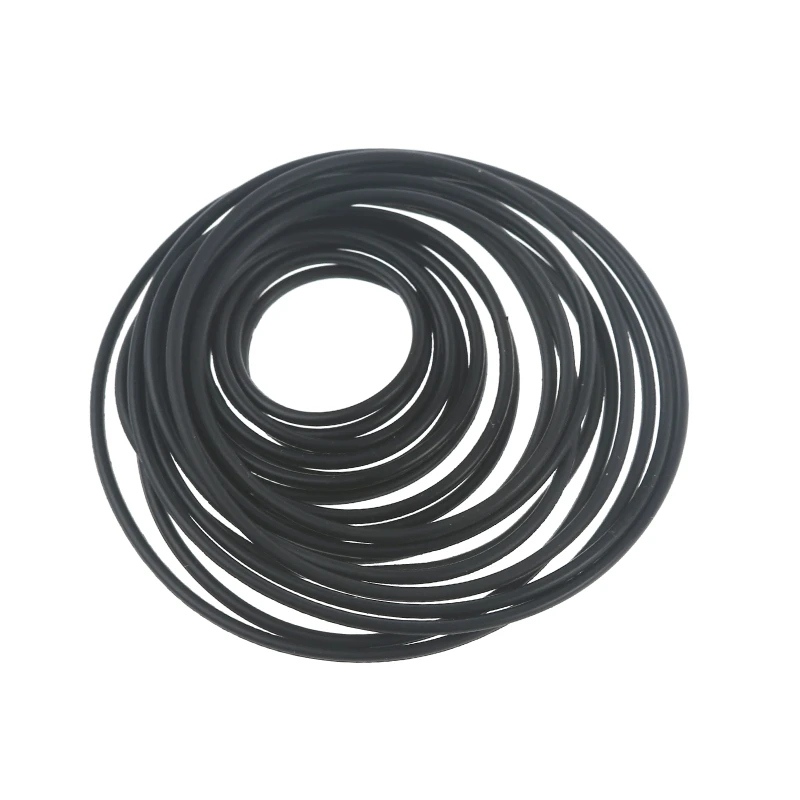Cassette Tape Belts 20Pcs 1.5mm Rubber DVD Cassette Tape Recorder Turntable Strap Durable