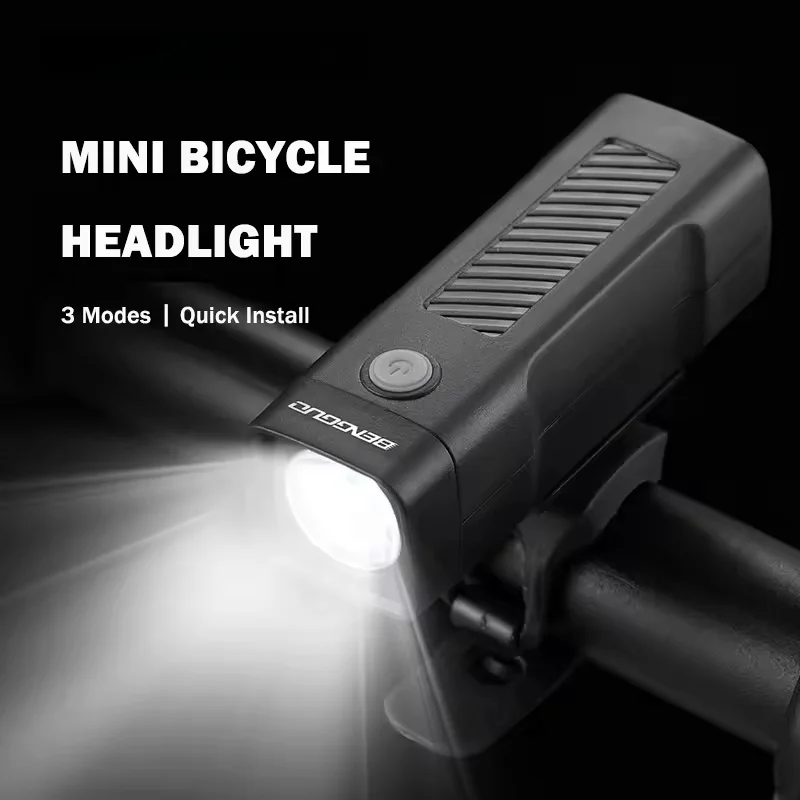 ไฟหน้าจักรยาน LED สว่าง 100LM ชาร์จ USB ได้