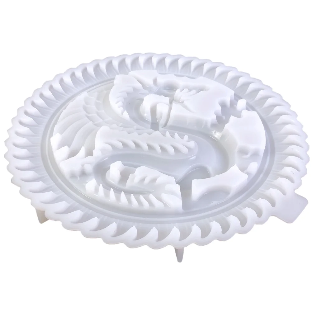 

Dragon Shaped Decoration Silicone Embossment Mold Resin Molds Epoxy Casting Modeling