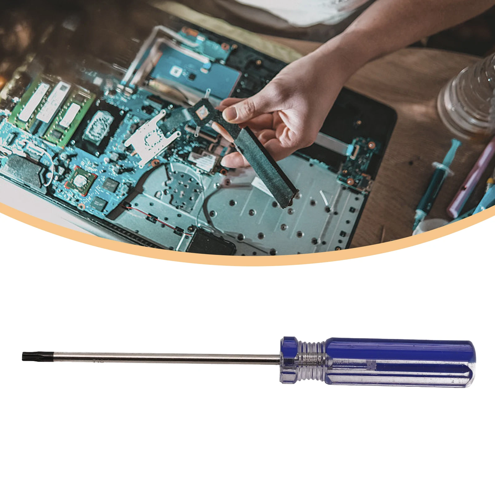 T8 T9 Schraubendreher Torx Sicherheitsschraubendreher mit Loch Reparaturwerkzeug für Xbox 360-Serie Wireless Controller Handreparaturwerkzeug – Detail 1