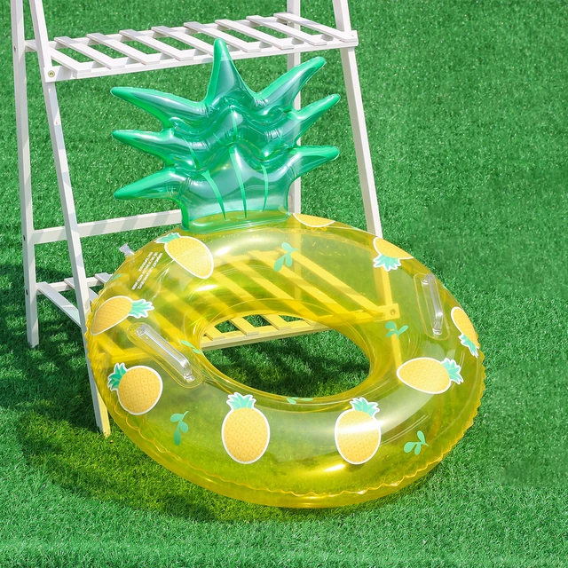1PC Fruit Shaped Adult Inflatable With Handle Pool Float, Summer Thick Swim Ring, Suitable For Summer Pool Parties Armpit Ring 4