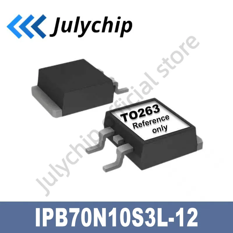 

IPB70N10S3L-12 NEW ORIGINAL N-Channel 100 V 70A (Tc) 125W (Tc) Surface Mount PG-TO263-3-2