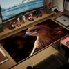 1pc Eagle Raptor Mouse Mat Desk Mat With Pad Gaming Accessories Prime Gaming XXL Keyboard Pad 1