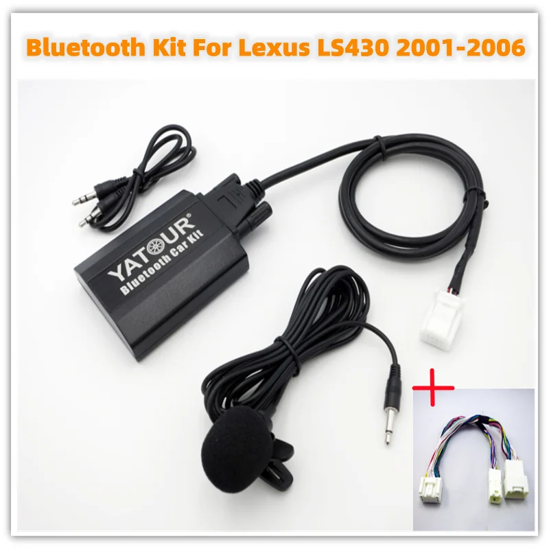 Kit Bluetooth Yatour Car Mp3 Player Audio Per Lexus Ls430 2001-2006 20Pin Radio Adattatore Vivavoce Digital Music Changer Ytbtk