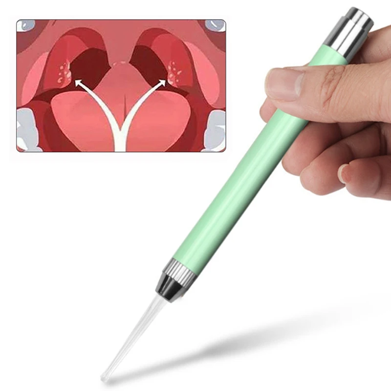 Luminescence Tonsil Stone Removal Ear Wax Remover Tool Mouth Cleaning Care Tools Tonsil Stone Remover Health Care tonsil stone remover