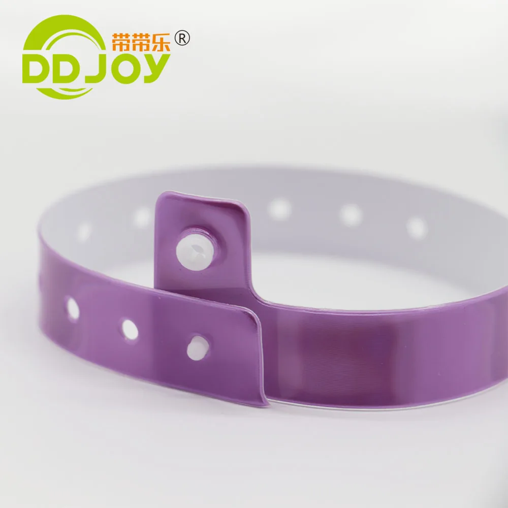 Waterproof Paper Wristbands Cloth Wristbands 100 Pieces 3/4 Inch Vinyl Wristband ID Wristbands for Events Parties