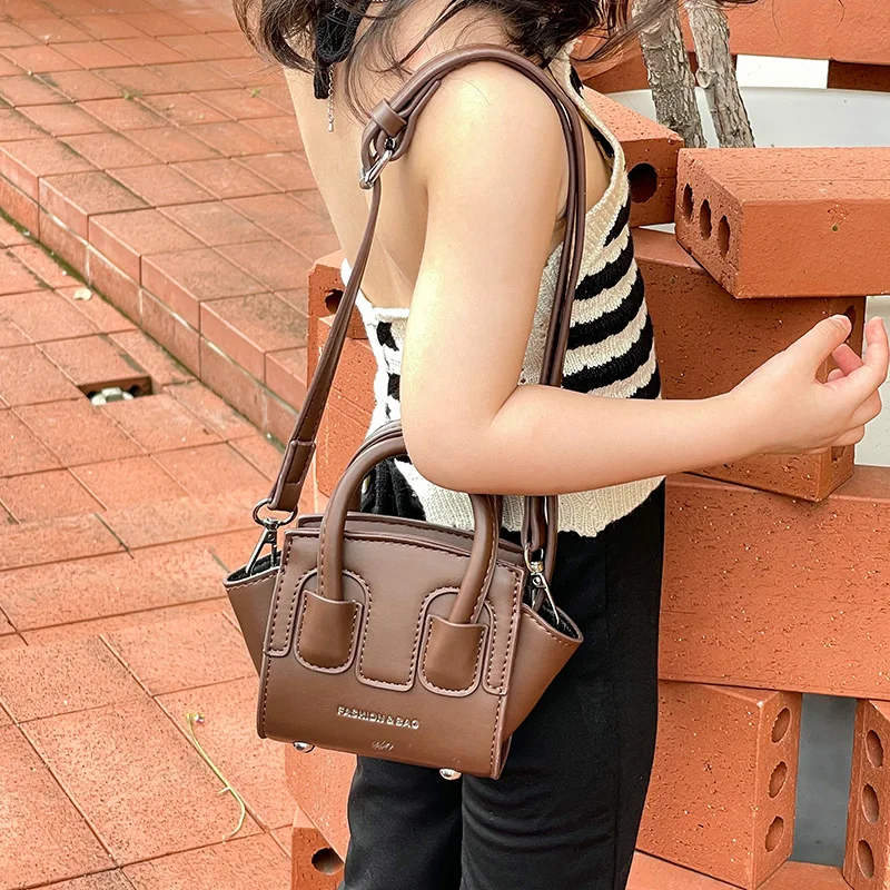 

Kids Luxury Designer Mini Leather Handbag Toddler Little Girls Cute Crossbody Purse Children Adorable Shoulder Bag