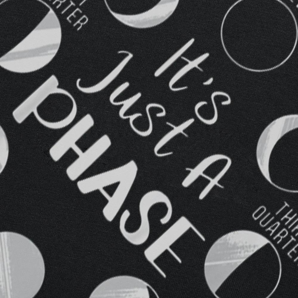 È solo una fase del ciclo lunare Fasi dell'astronomia Magliette Manica corta Regali di compleanno T-shirt stile estivo Uomo_voghion.com