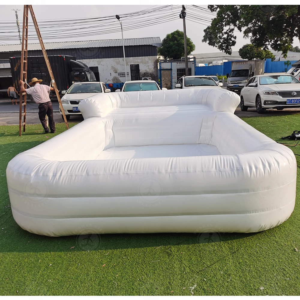 16ft-5m Large Family Party Outdoor Inflatable Sofa Pool Two in One Sofa & Pool Luxury Lounge Chair Swimming Pool for Kid Adults 3