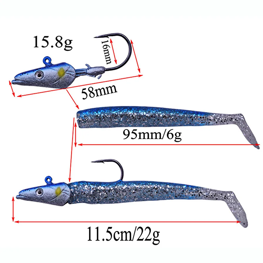 SAVAGE GEAR BULK SANDEEL BODIES for 12.5cm (single eel