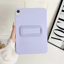 Versatile Stand Case with Soft Silicone Cover for MINI 6th 7th (Light Purple)