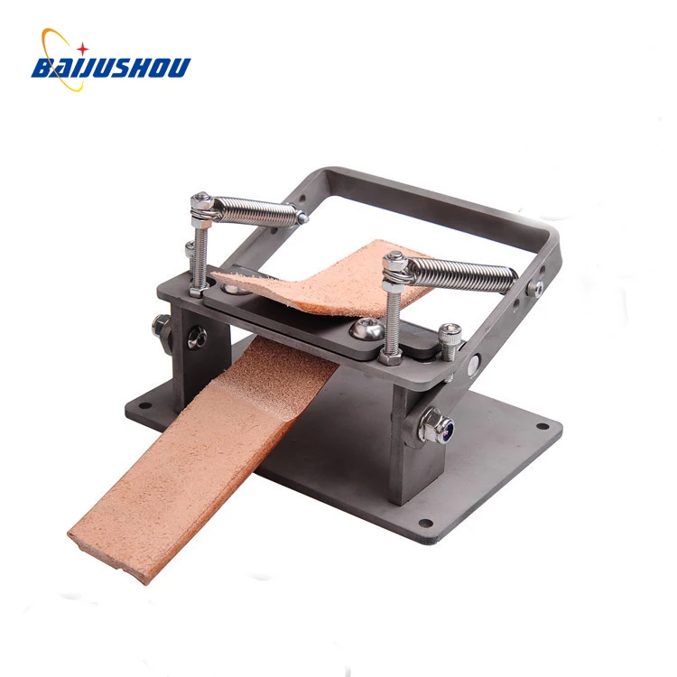 

Сплиттер для кожи из нержавеющей стали 304, ручной подшипник для подшипников ручной работы «сделай сам» + лезвие 8 шт. 100 мм * 18 мм