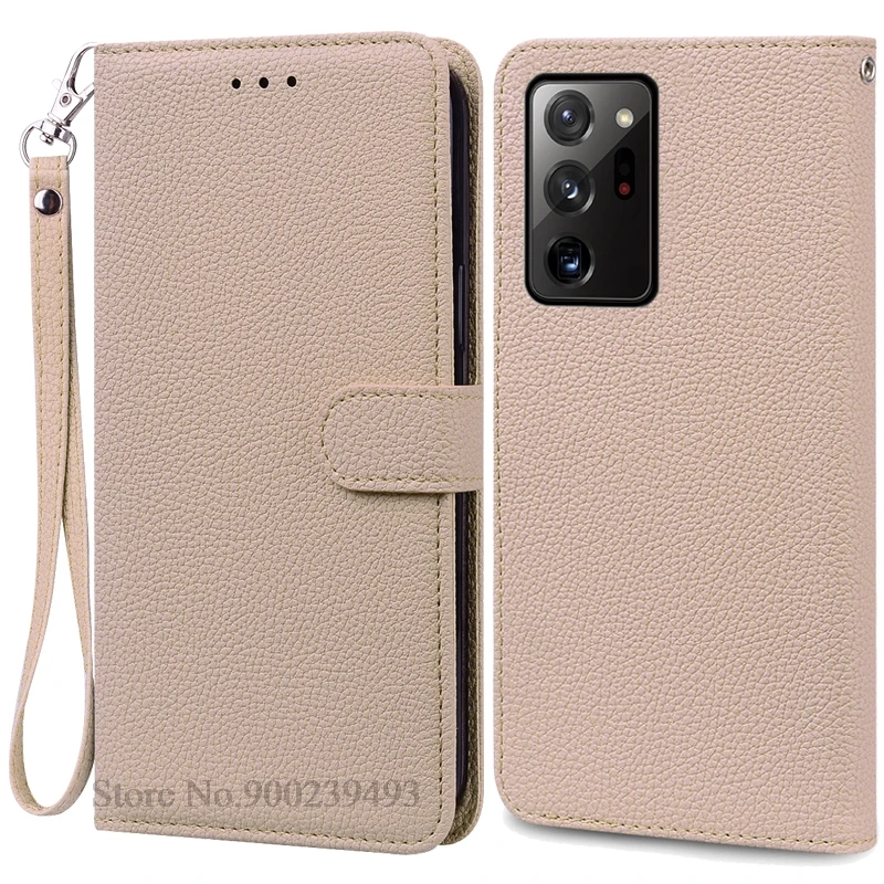 Leather Flip Wallet Case - Stylish Protection & Storage