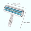 Pet hair remover for cats and dogs reusable self-cleaning cotton plush roller set suitable for beds sofas carpets cat beds 6
