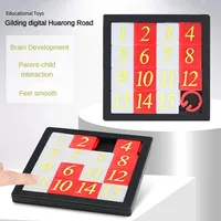 Puzzle Game Thinking Training White Puzzle Brain Game Digital Slide Square Game Sliding Puzzle 7*7cm Three-dimensional Puzzle 2