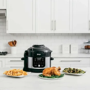 Ninja OS301/FD305CO Foodi 10-in-1 Pressure Cooker and Air Fryer with Nesting Broil Rack, 6.5-Quart Capacity 5