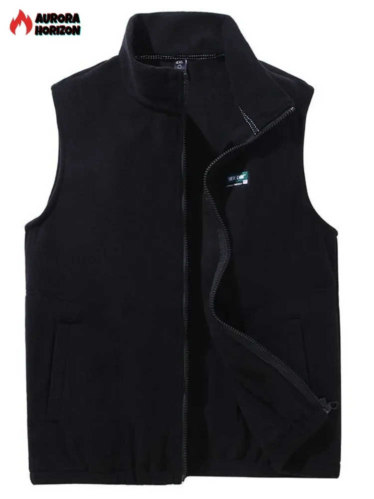 ZOZOWANG Spring Autumn Large Size Waistcoat 180KG 12XL Warm Men's Casual Fashion Padded Vest Large Jacket Shoulders Outwear