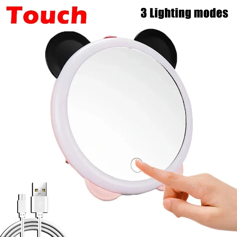 Portable Folding LED Makeup Mirror 6