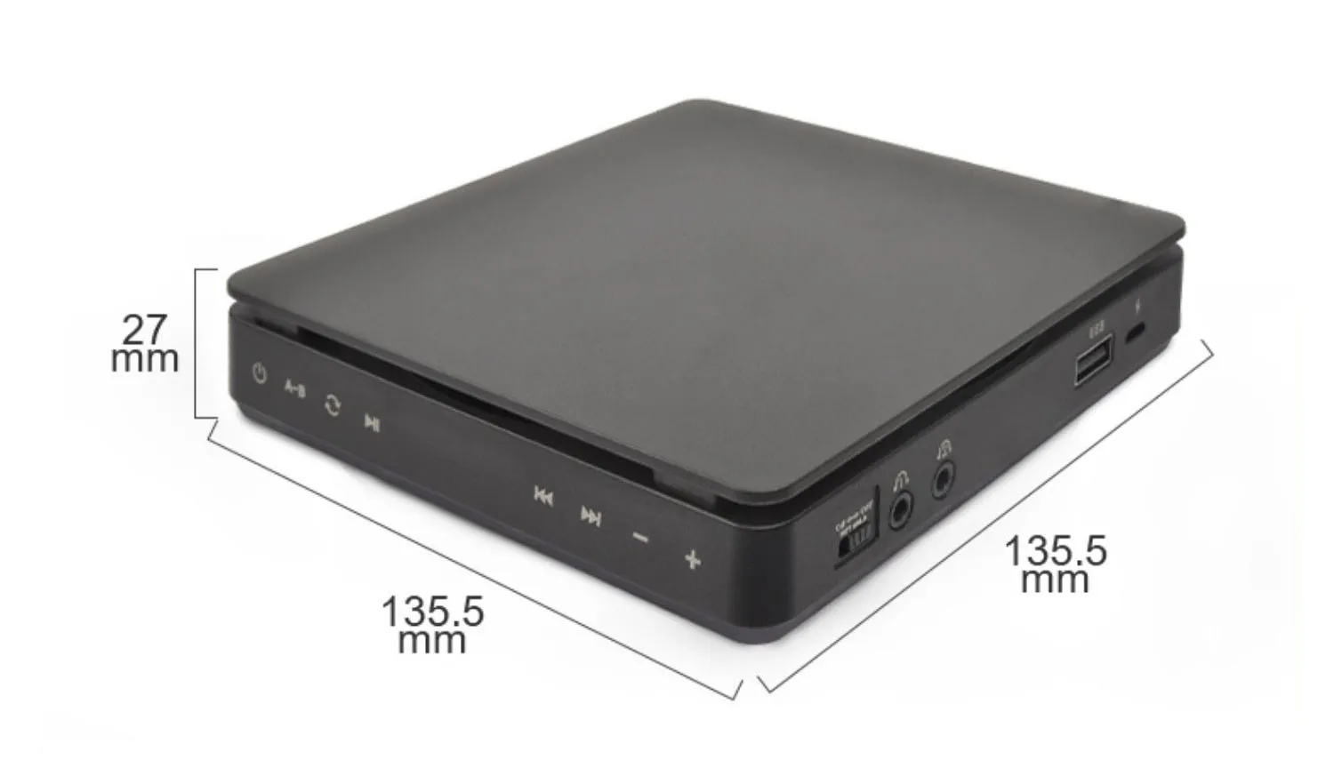 OTOtron(オトトロン)一式(本体１個)ポータブルCDプレーヤーCD2枚付き オーム電機 スピーカー内蔵ポータブルCDプレーヤー ブラック 03