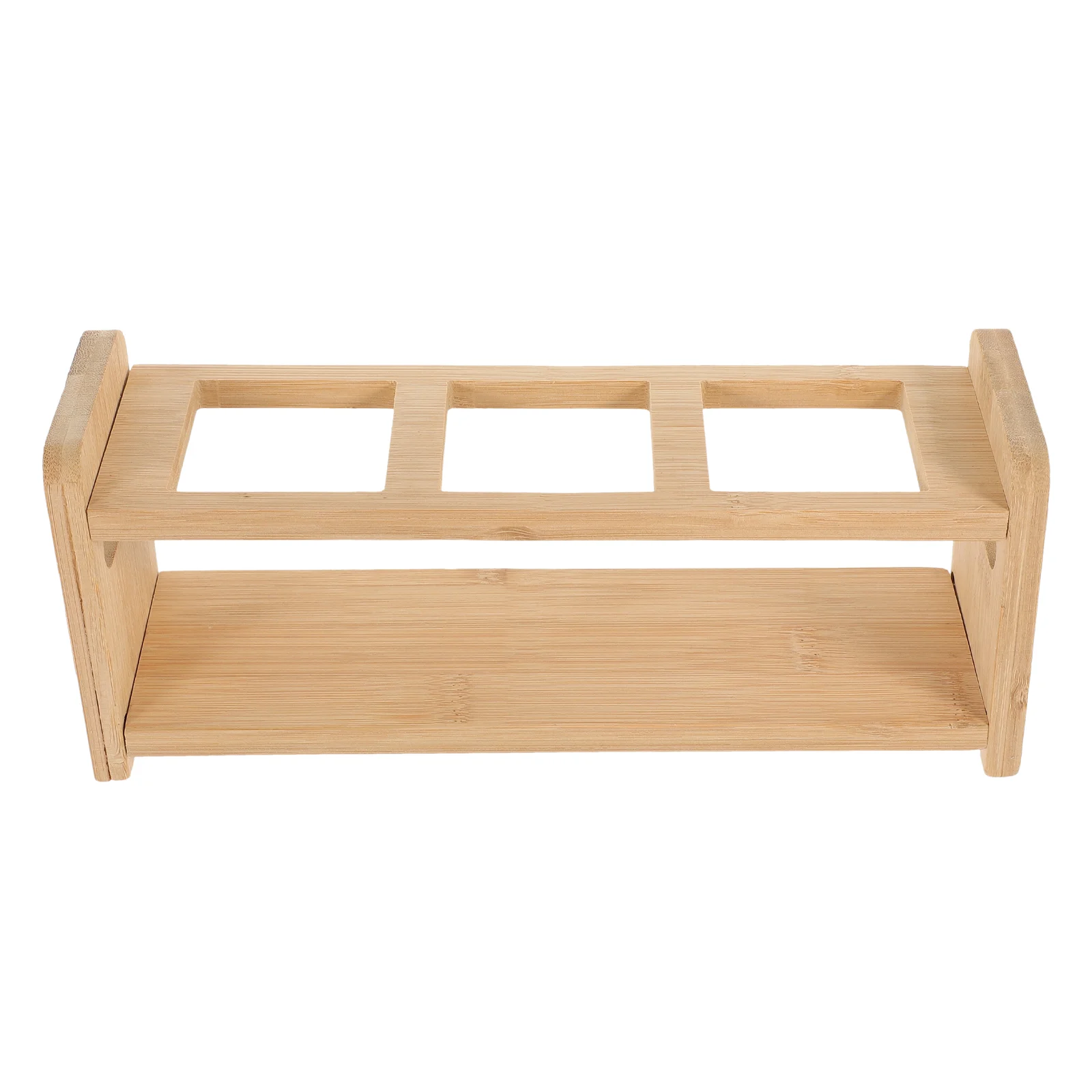 

Spice Rack Essential Oils Storage Household Bathroom Wood Containers for Spices