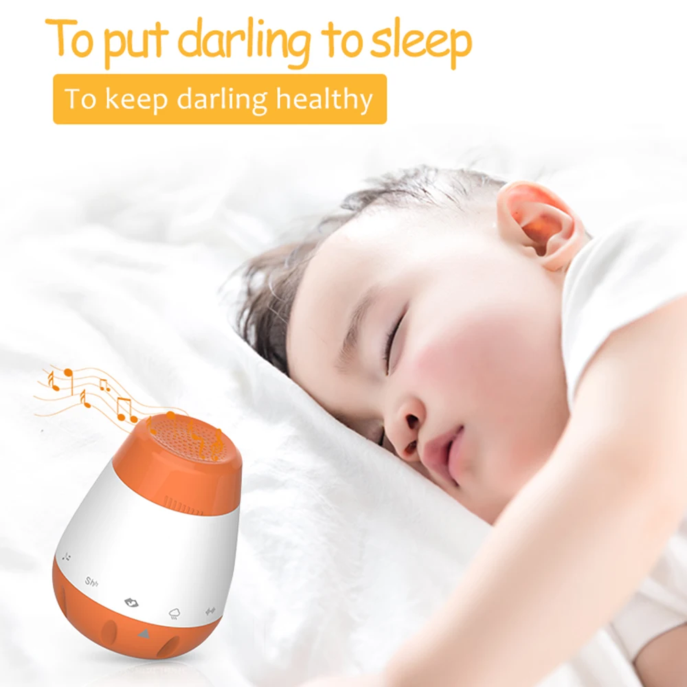 Baby White Noise Machine Smart Music Voice Sensor Infants Bad Sleep Helper Therapy Sound Monitor Generator for Babies Relax Toy S4be69cb97296489caf0aac578b779ab8n