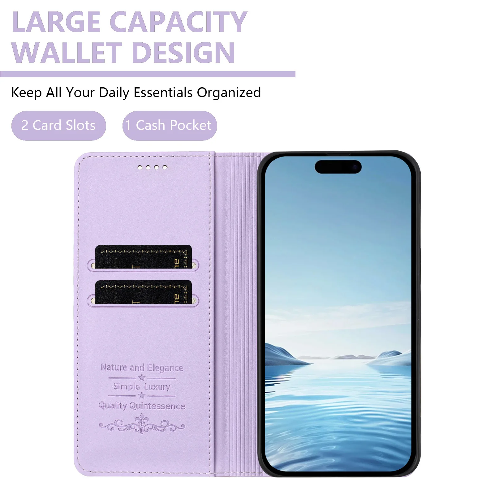 3D Butterfly Magnetic Leather Flip Phone Case