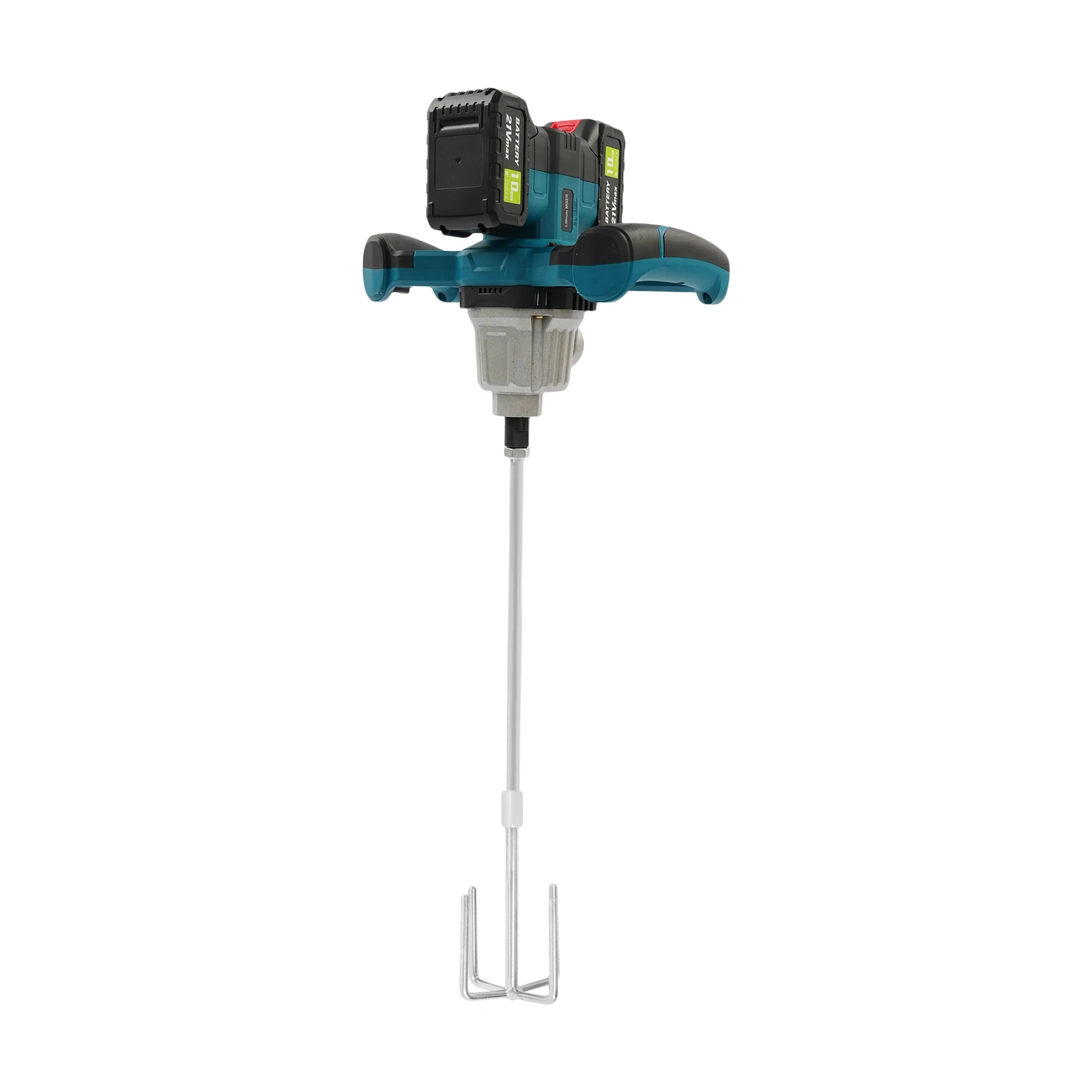 Kabelloser Handbetonmischer, Farbmörtelrührer, 21 V, bürstenloser Motor, 6-Gang-Dual-Speed zum Mischen von Zementfarben, Kitt und Tinten – Detail 3