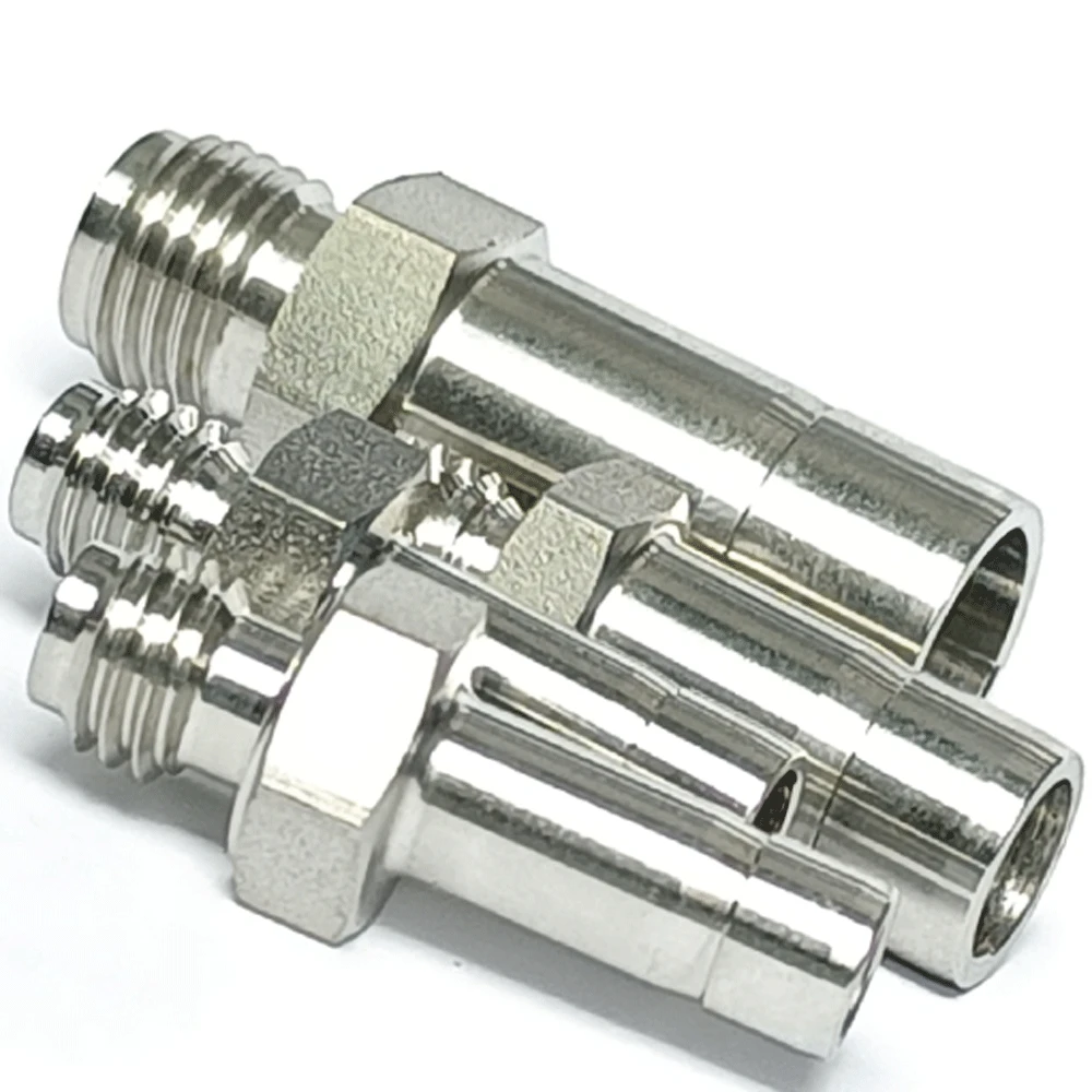 

1/8" 3mm 1/4" 3/8" Tube OD Double Ferrule Compression Union To Compression Male Tube SUS316L Stainless Steel Pipe Fitting