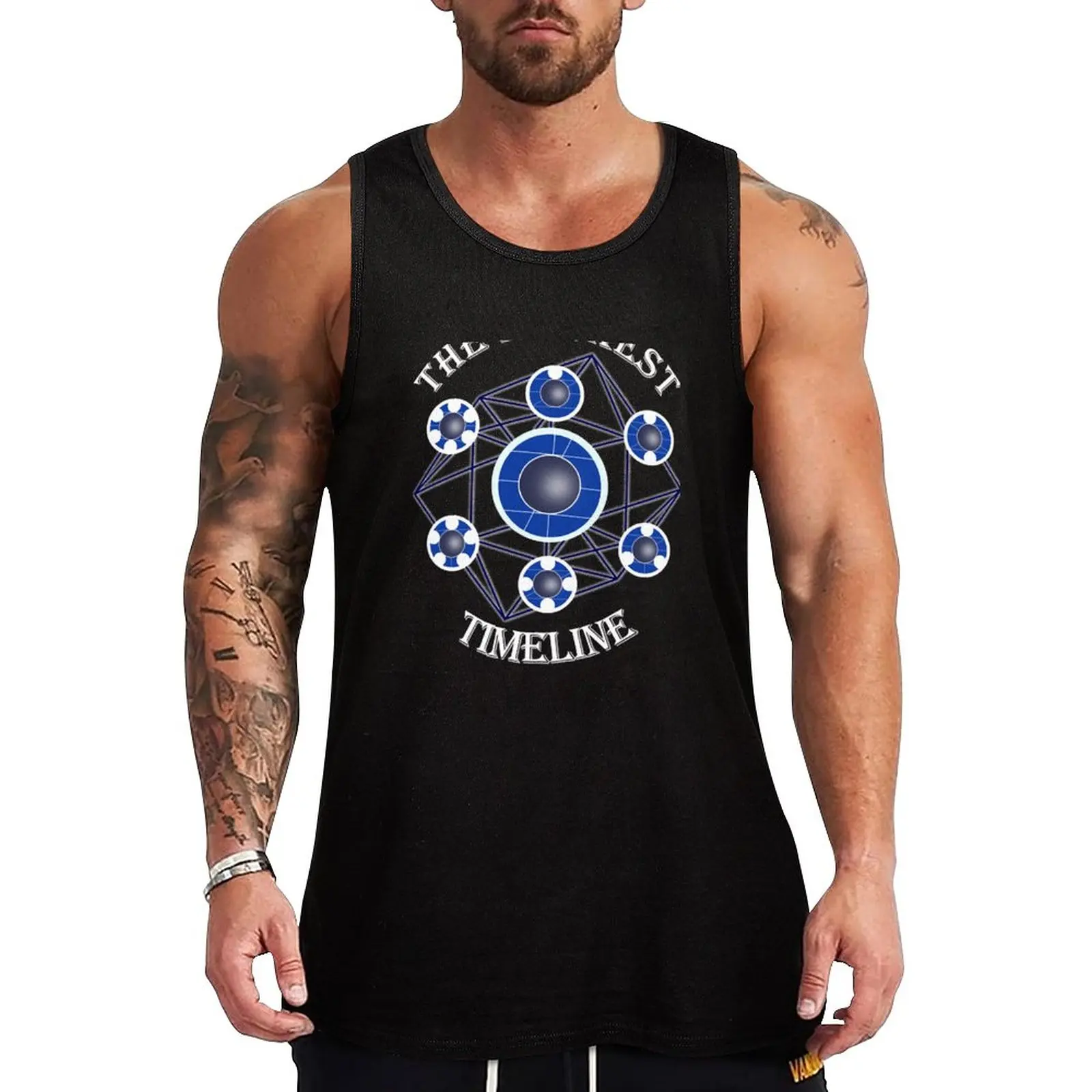 

New The Darkest Community Timeline Tank Top sports clothes for men singlets for men best selling products