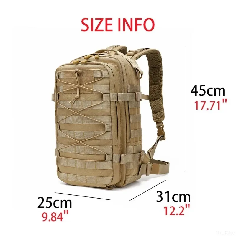 Borsa sportiva da esterno Zaino da escursionismo Adatto per lavoro, campeggio, caccia, escursionismo, sport - immagine 6