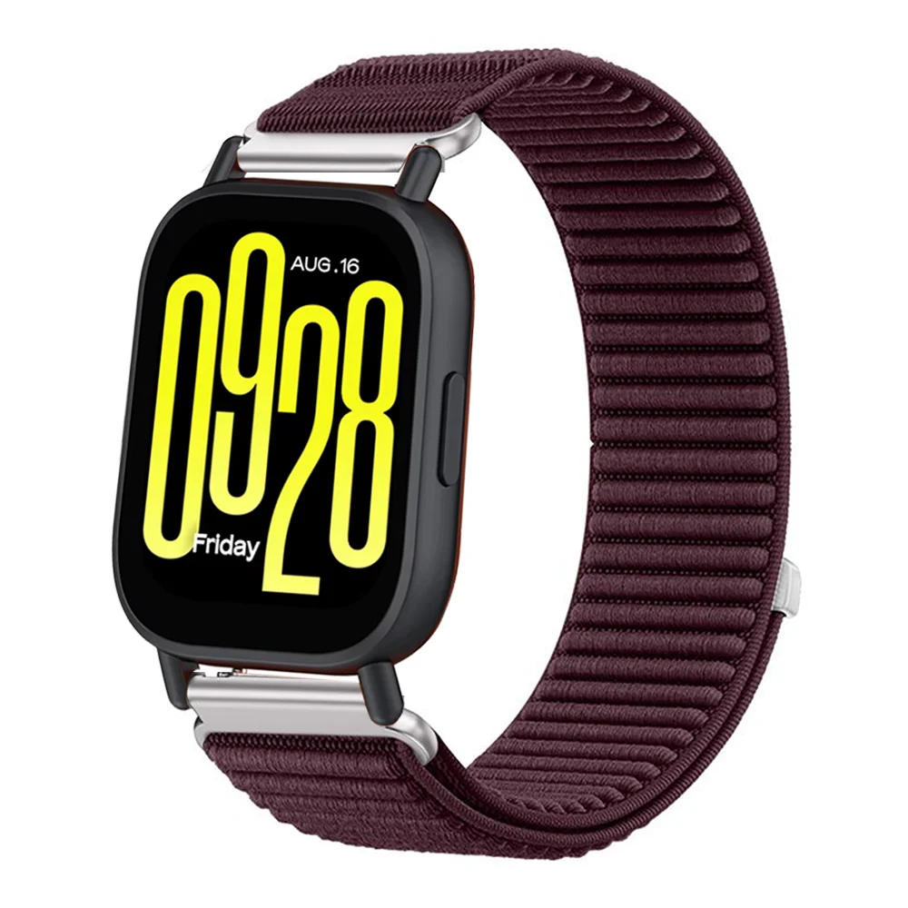 Nylon Loop Smartwatch Bracelet with Metal Buckle - Premium Strap Accessory