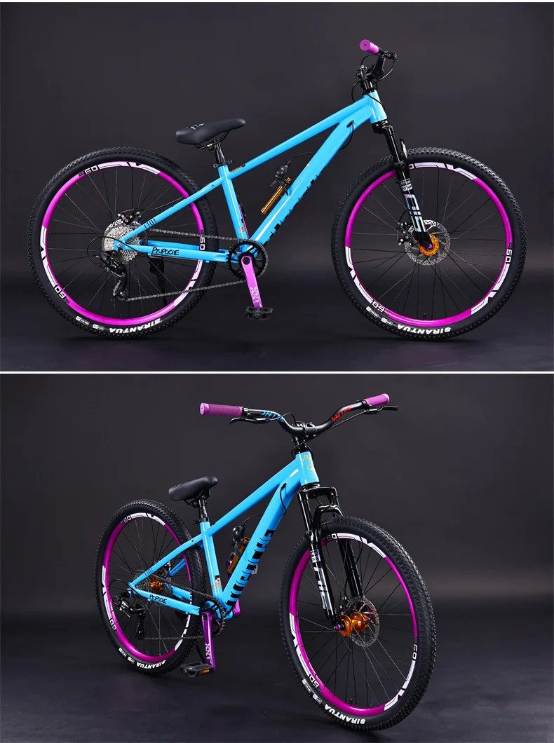 OVOZI Dirt Bike bicicleta de montaña hombre y mujer adulto velocidad Variable bicicleta para estudiantes adolescentes ultraligera absorción de impacto