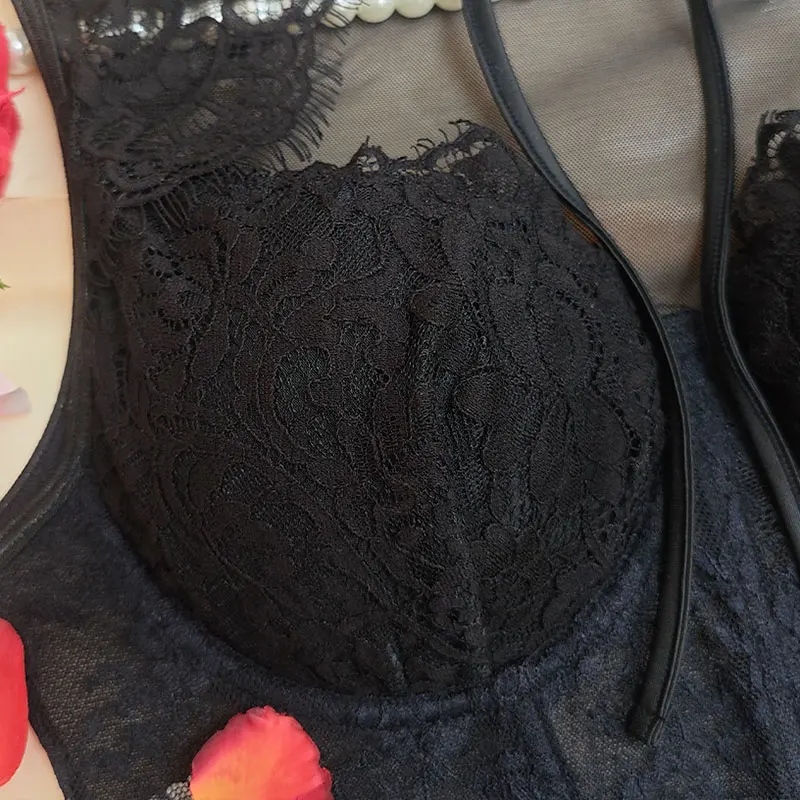 Frauen Sheer Mesh Ohne Knochen Korsett Tops Sexy Cut Out Y2K Baddie Bustier Sommer Ausgehen Straße Datum Nacht Club Party Konzert Tops – Detail 10